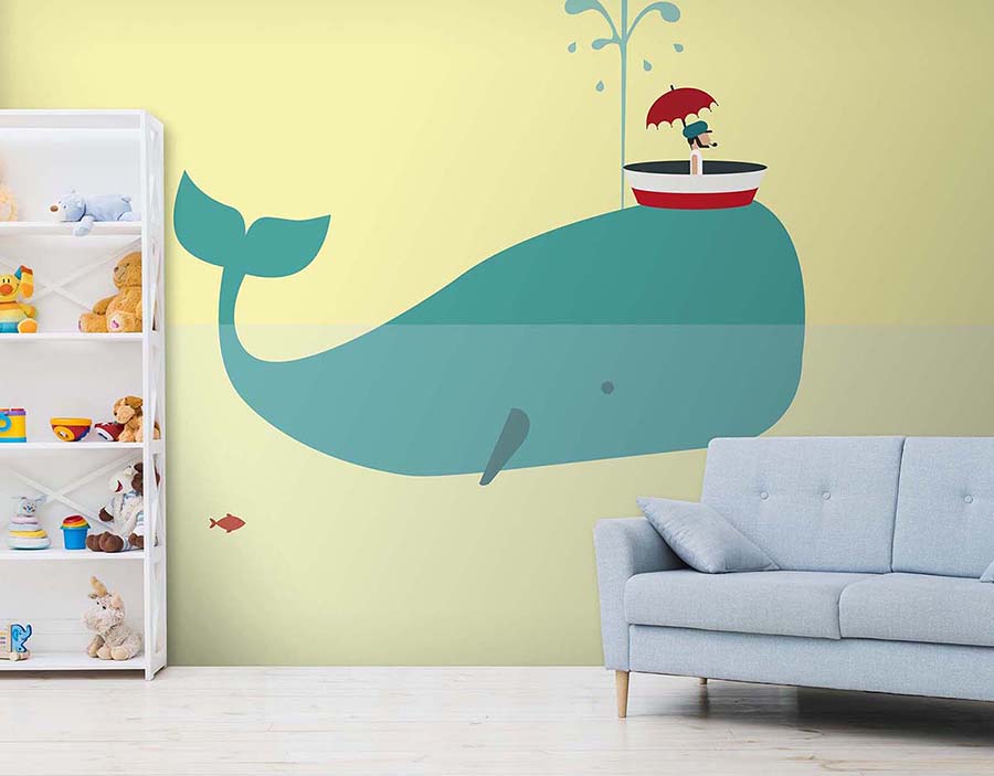 kids wallpaper balena